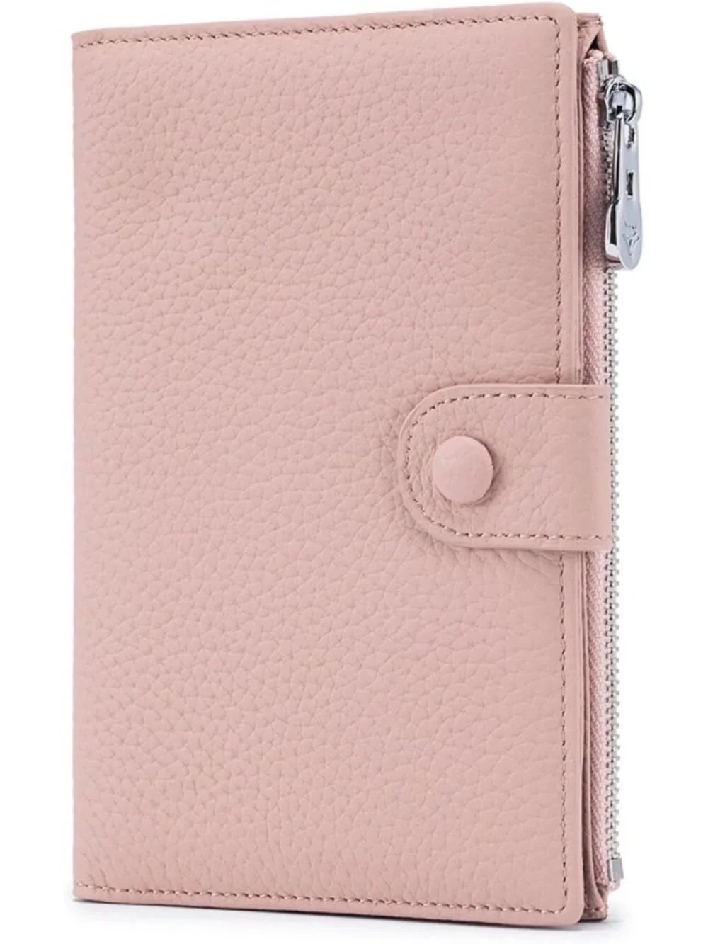 Stylish Pink RFID Blocking Leather Passport Holder & Travel Document Organizer